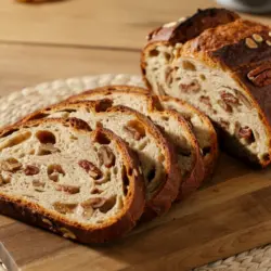 Maple Pecan Sourdough Bread recipe card