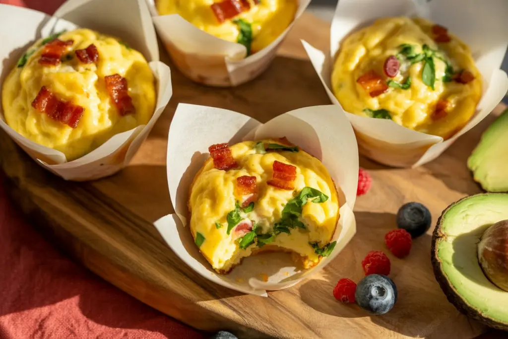 Breakfast Cottage Cheese Egg Muffins 4 served cottage cheese egg muffins for breakfast