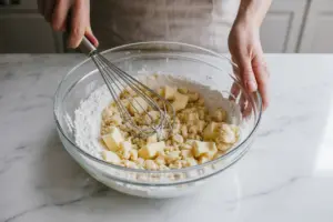 Sourdough Chocolate Chip Scones 9 butter and flour mixture