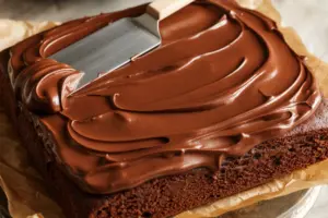 frosting sourdough discard chocolate cake