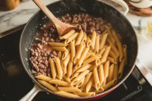 beef penne pasta recipe