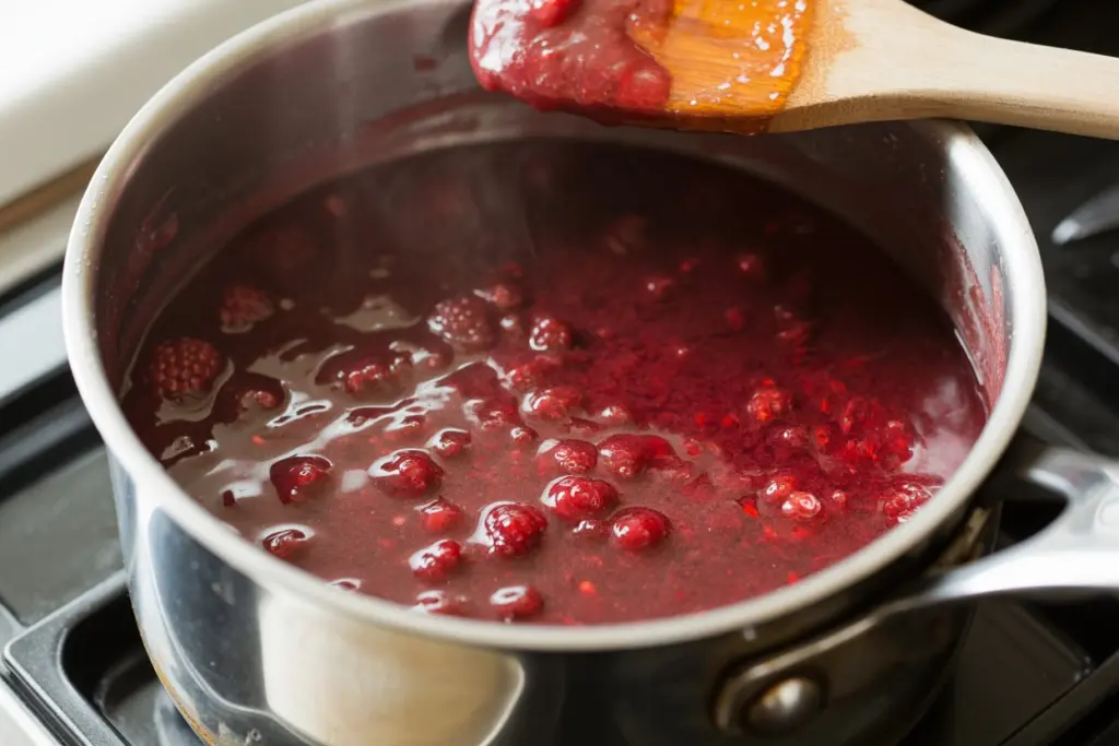 Homemade Raspberry Filling
