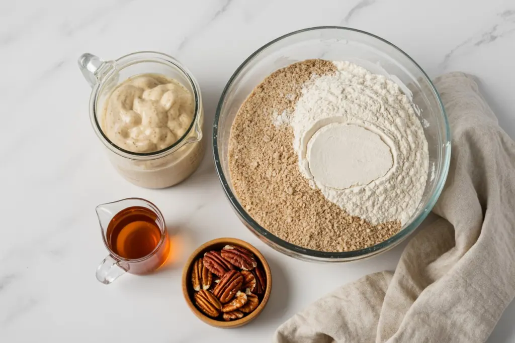 Maple Pecan Sourdough bread