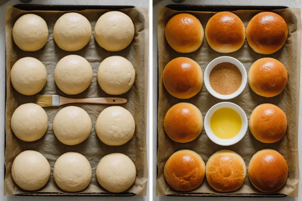 baked sourdough brioche donuts