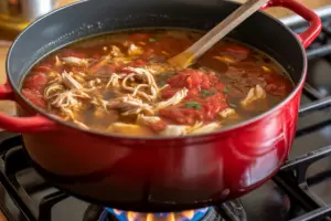 Creamy Chicken Tortellini Soup