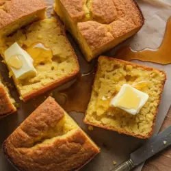 sourdough cornbread recipe card