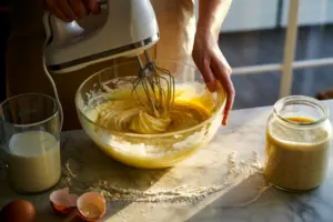 cream the softened butter