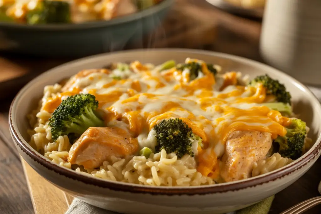 One-Pan Chicken and Rice 10 Broccoli Cheddar Chicken and Rice