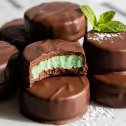Homemade Chocolate Mint Patties (6-Ingredient, No-Bake Treat)