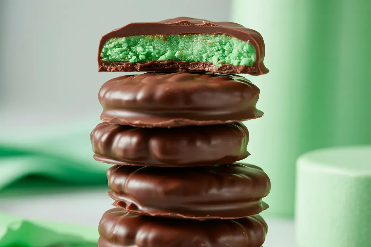 Homemade Chocolate Mint Patties (6-Ingredient, No-Bake Treat)