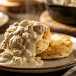 Homemade Sausage Gravy recipe card
