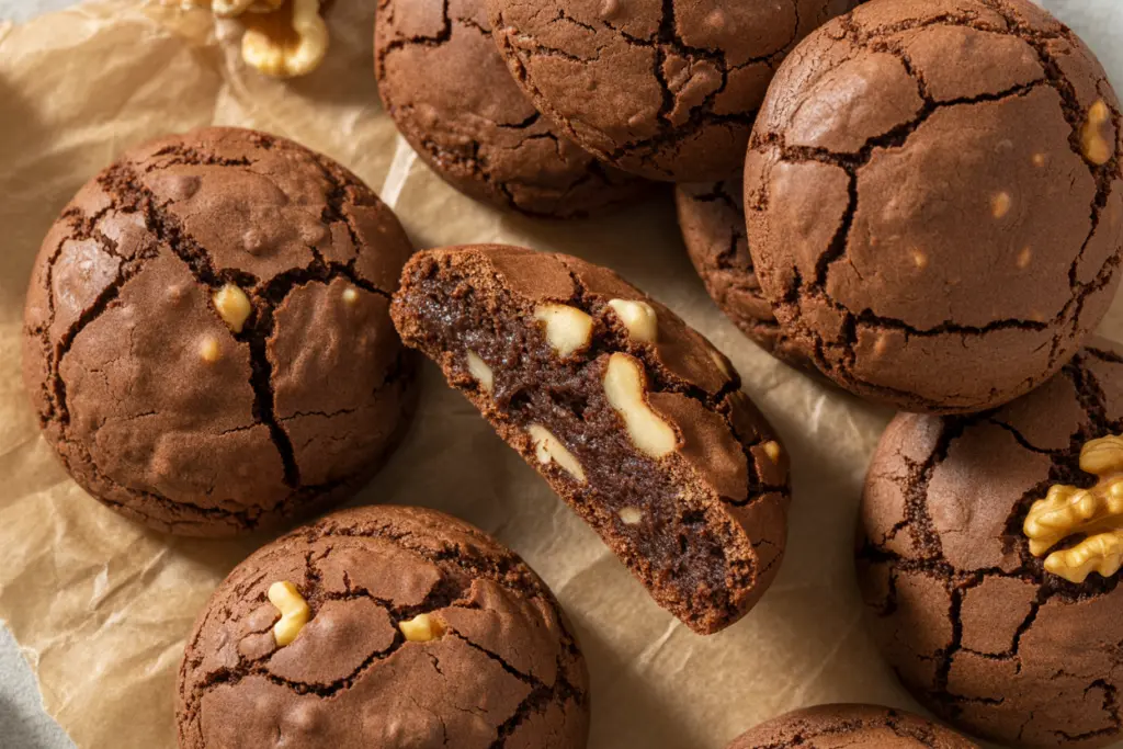 Nutty Brownie Cookies