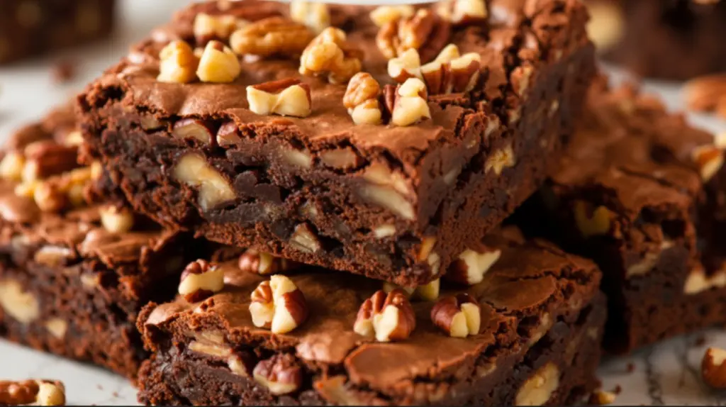 3-Ingredient Condensed Milk Brownies 6 Nutty Condensed Milk Brownies