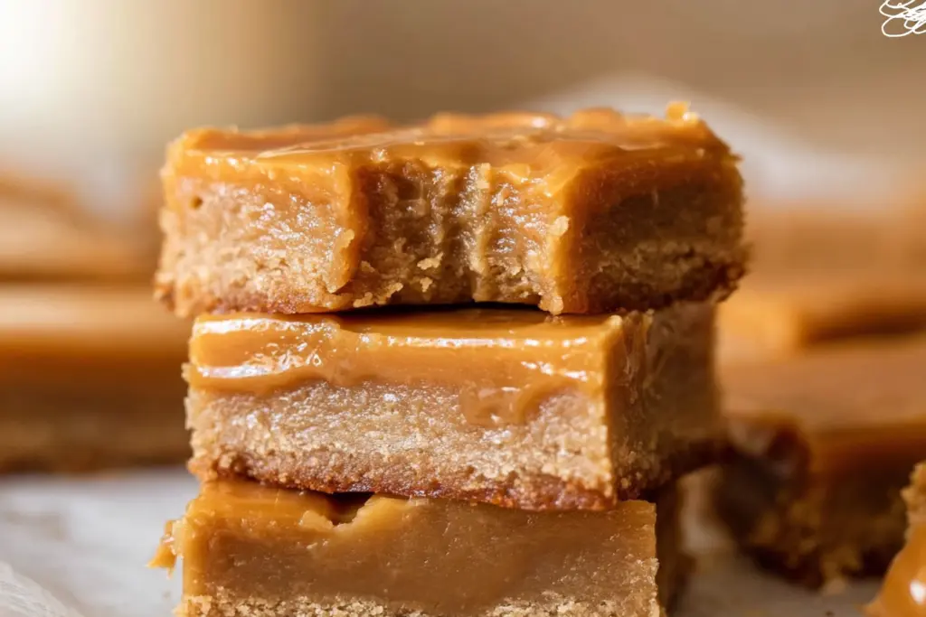 Peanut Butter Caramel Squares