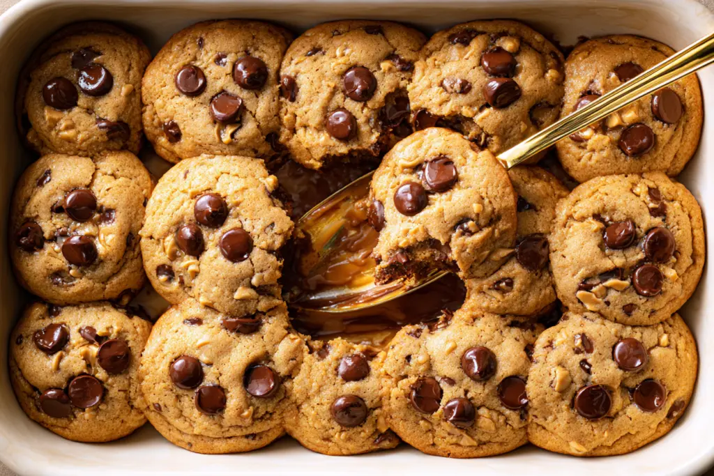 Peanut Butter Scoopable Cookies