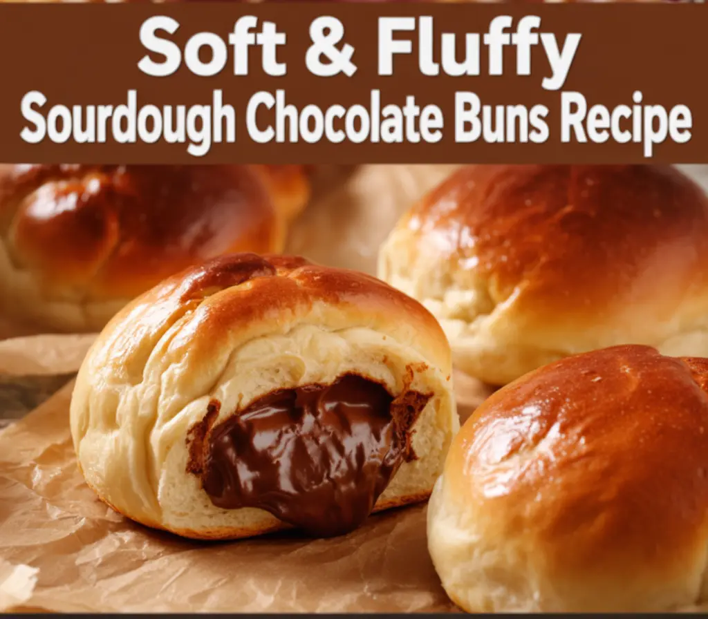Sweet Filled Sourdough Buns Recipe 11 Sourdough Chocolate Buns