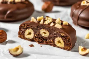 Thick NYC Style Chocolate Hazelnut Cookies with discard