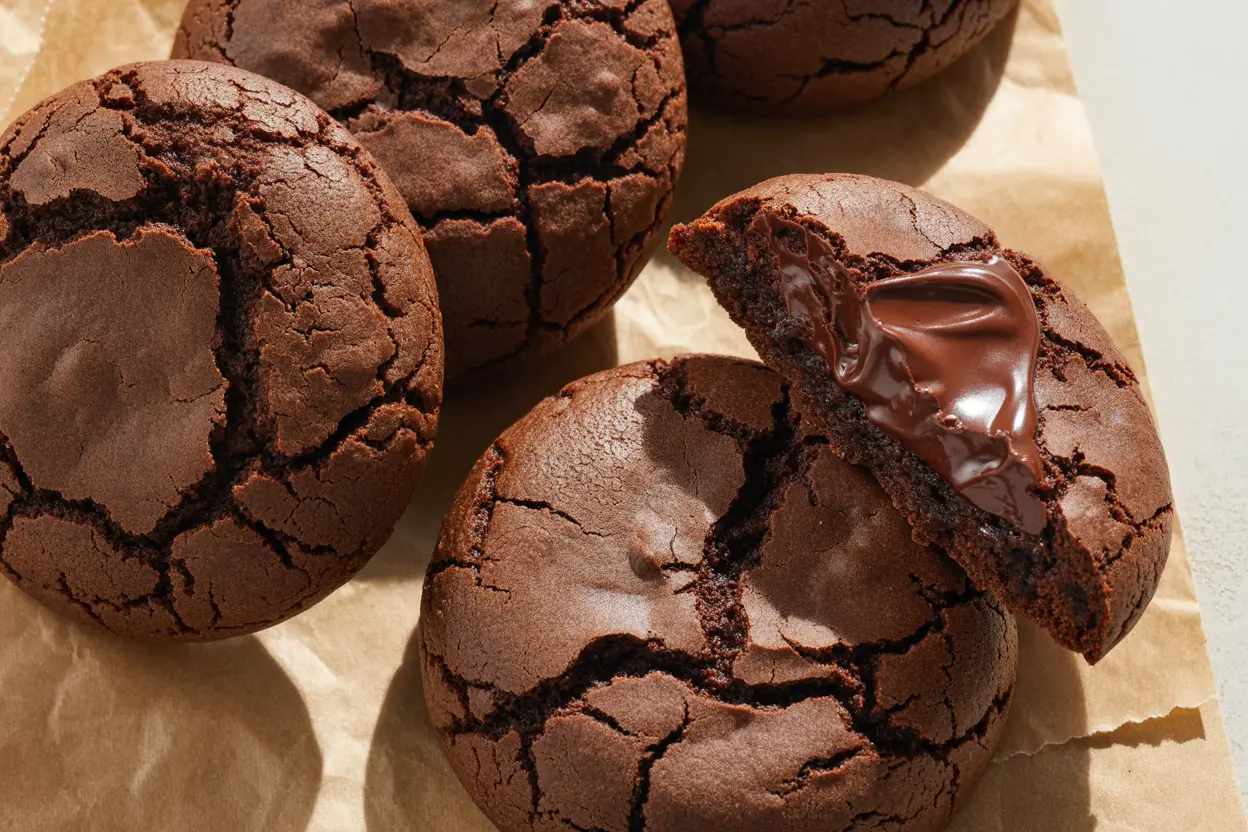 Sourdough Brownie Cookies