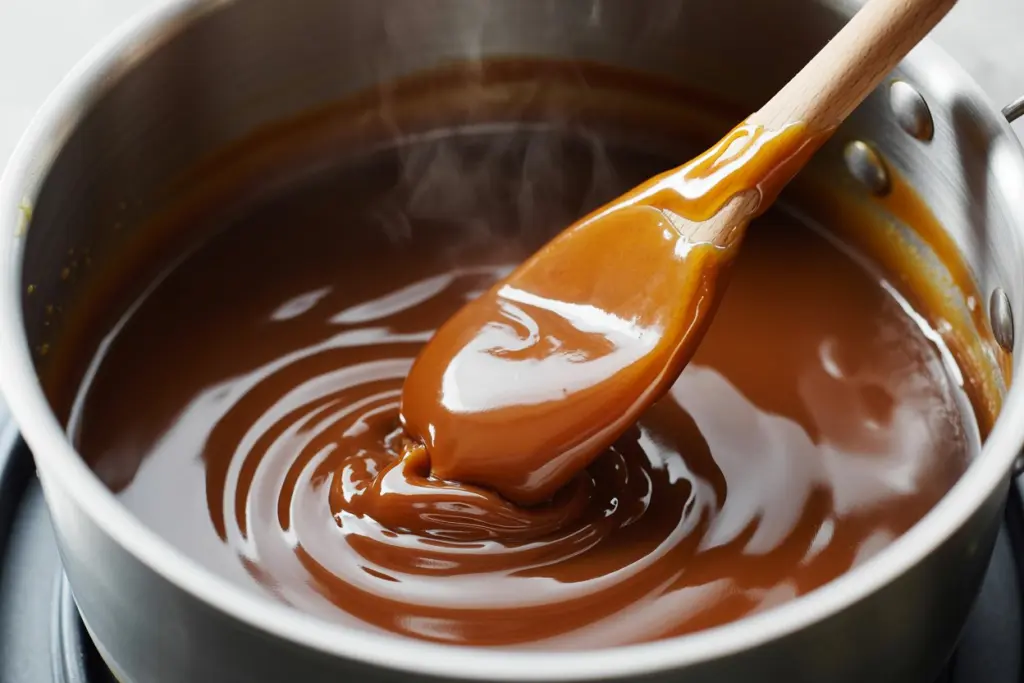 Making the Caramel Filling