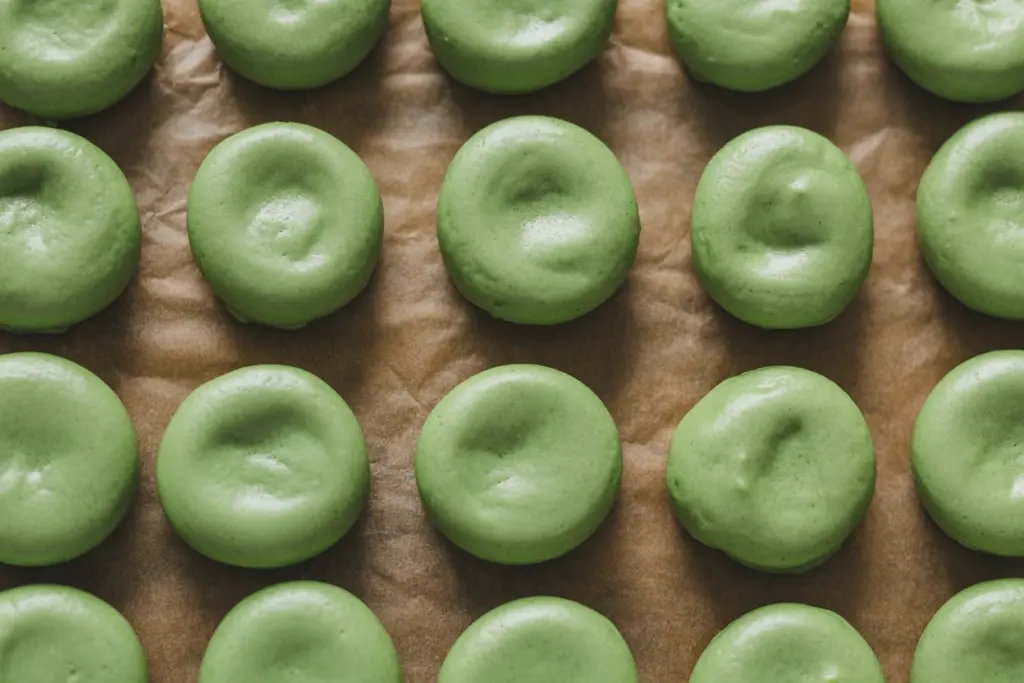 Shaping mint patties