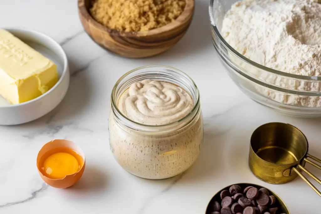 ingredients for scoopable cookies recipe