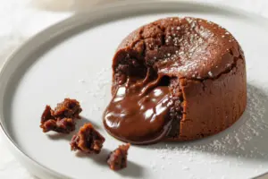 Molten Chocolate Sourdough Lava Cakes
