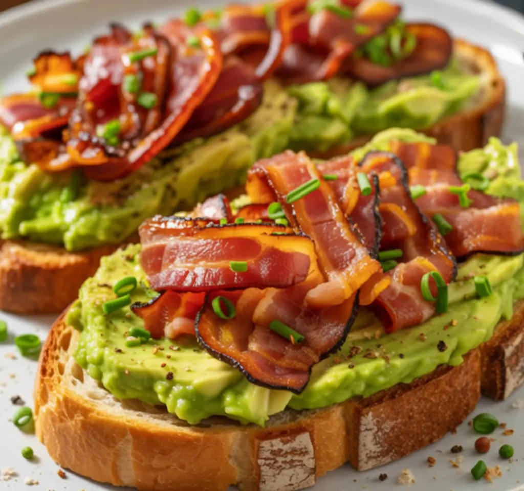 Bacon Avocado Toast