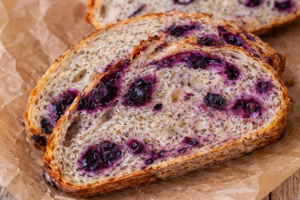 Lemon Blueberry Sourdough