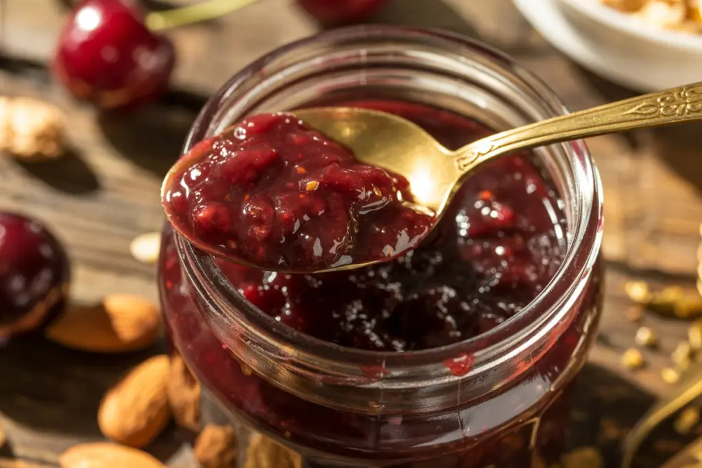 12+Best Spring Fruit Compotes 11 Cherry Almond Compote