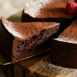 Easy Chocolate Flourless Cake Recipe 2 Chocolate Flourless Cake recipe card