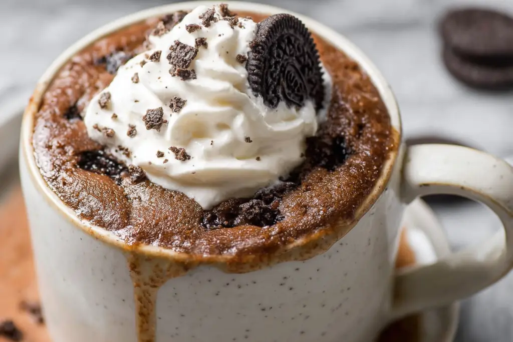 EASY Microwave Mug Cake Recipe 4 microwave mug cake serving idea