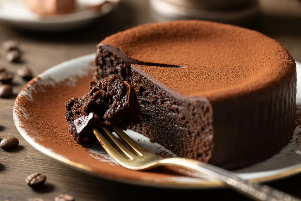 Easy Chocolate Flourless Cake Recipe 12 Espresso Chocolate Flourless Cake