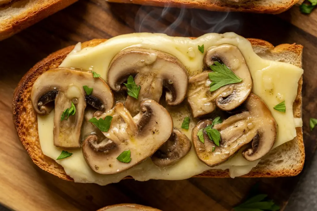 Breakfast Toast – Best 30+ Quick & Easy Ideas 18 Mushroom Garlic Toast