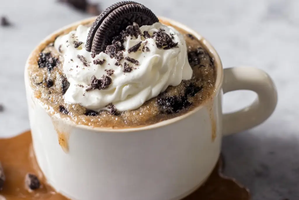 EASY Microwave Mug Cake Recipe 5 Oreo Mug Cake
