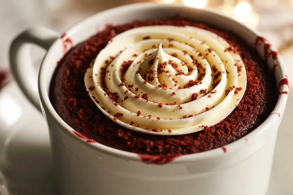 Red Velvet Mug Cake