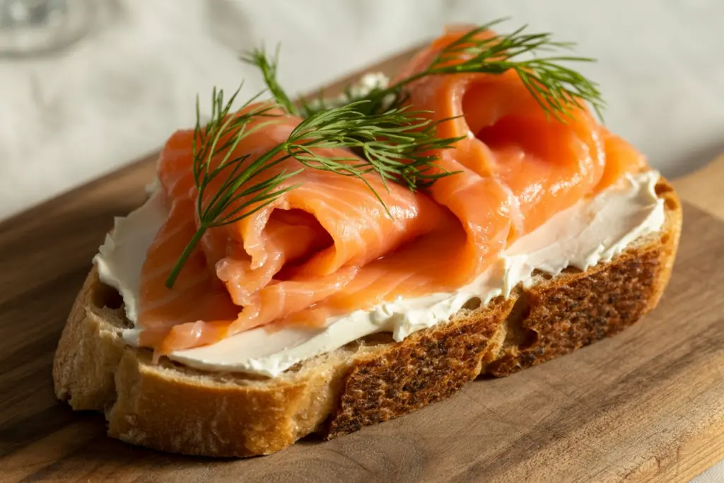 Smoked Salmon Toast