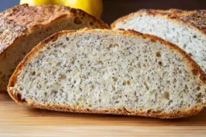 Sourdough Lemon Poppy Seed Bread