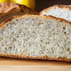 Sourdough Lemon Poppy Seed Bread Recipe card