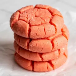 Sourdough Strawberry Sugar Cookies recipe card