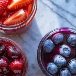 Spring Fruit Compote recipe card