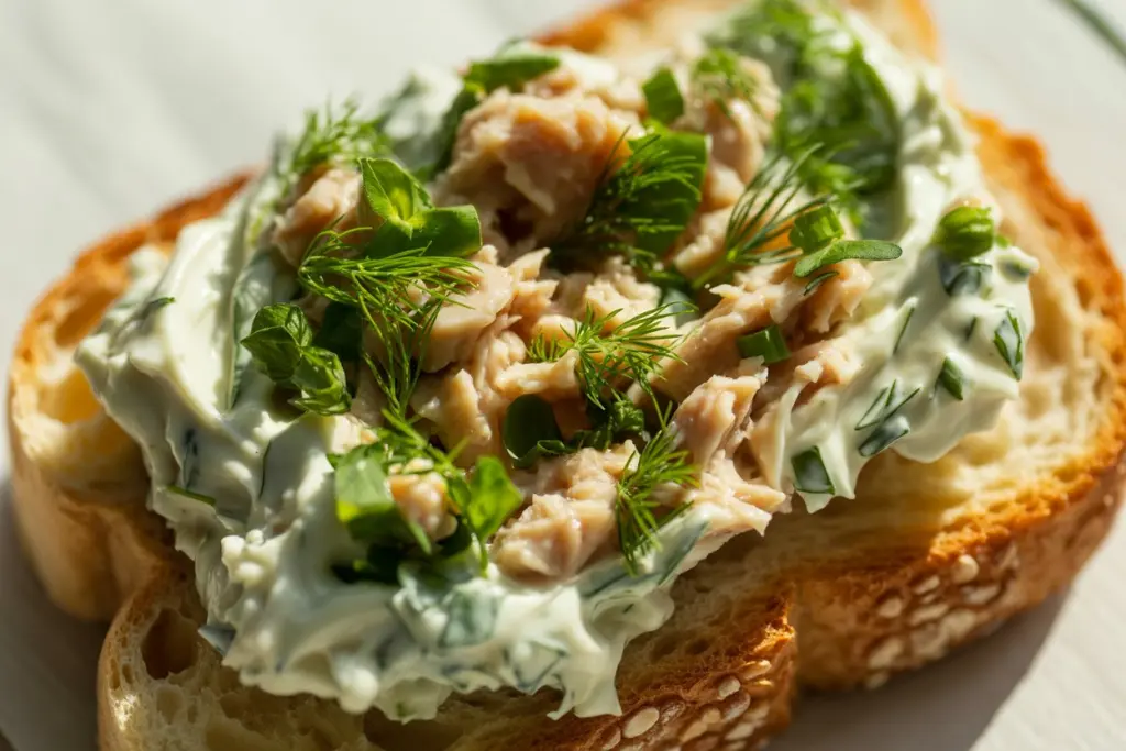 Breakfast Toast – Best 30+ Quick & Easy Ideas 24 Tuna Herb Toast