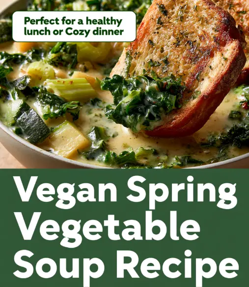 Easy Spring Vegetable Soup Recipe 6 Vegan Vegetable Soup