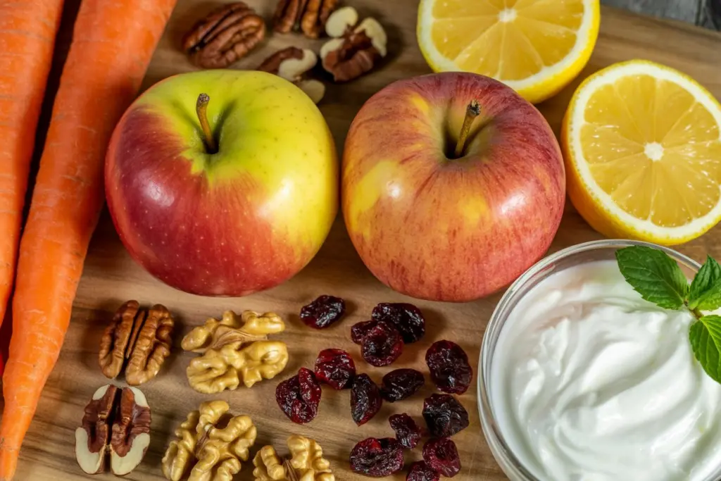 apple carrot salad ingredients