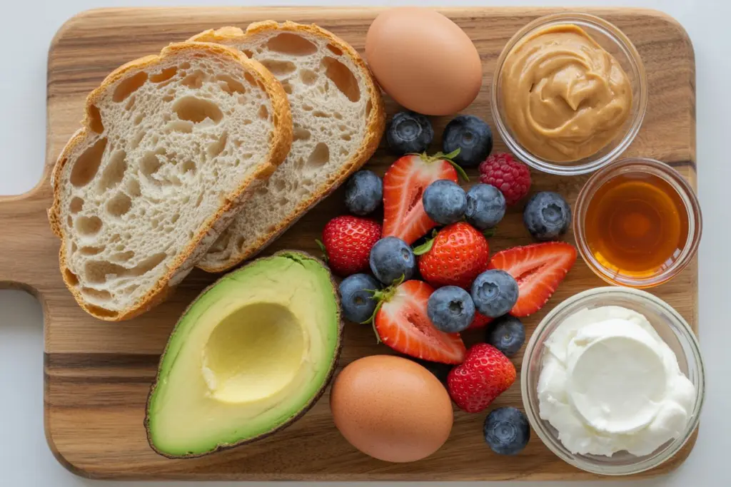 Breakfast Toast ingredients