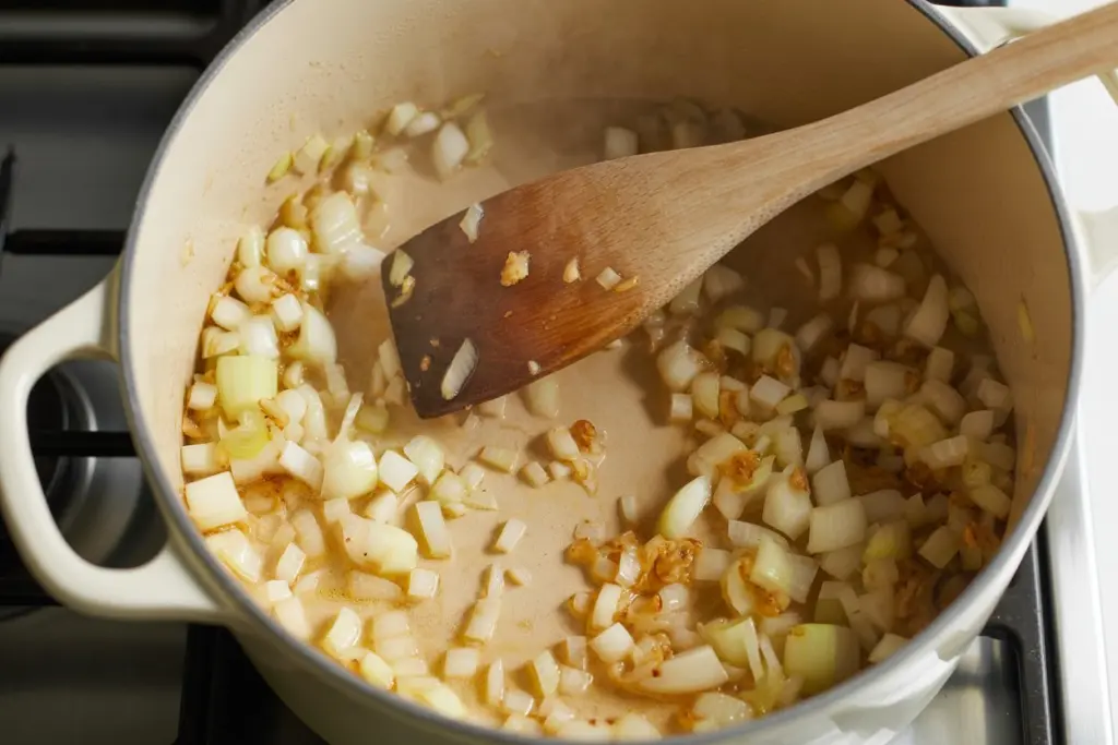 chicken enchilada soup cooking steps