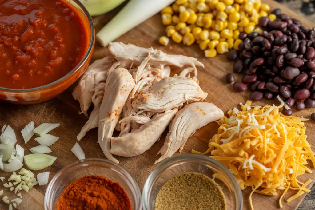 chicken enchilada soup ingredients