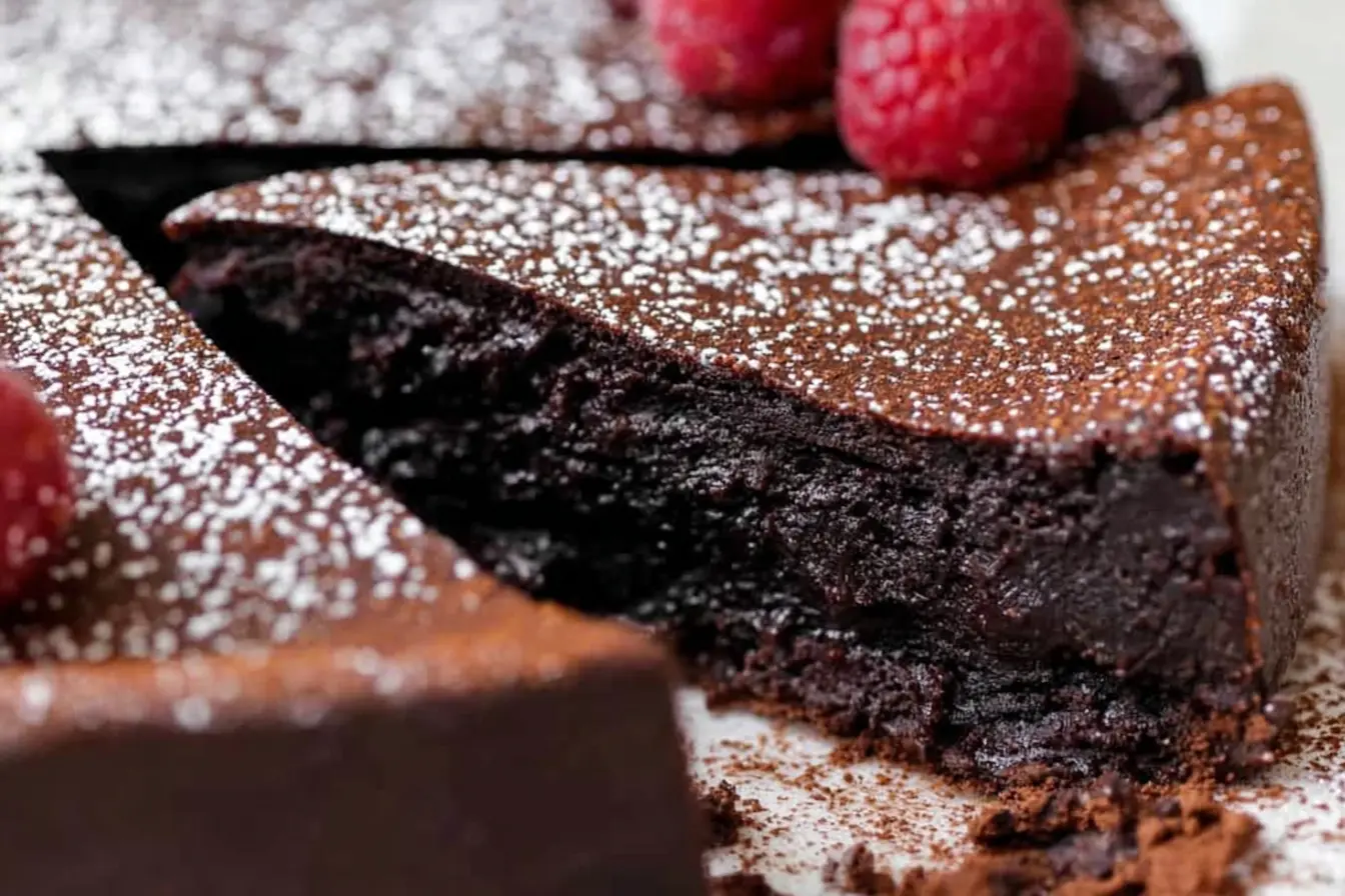 Easy Chocolate Flourless Cake Recipe