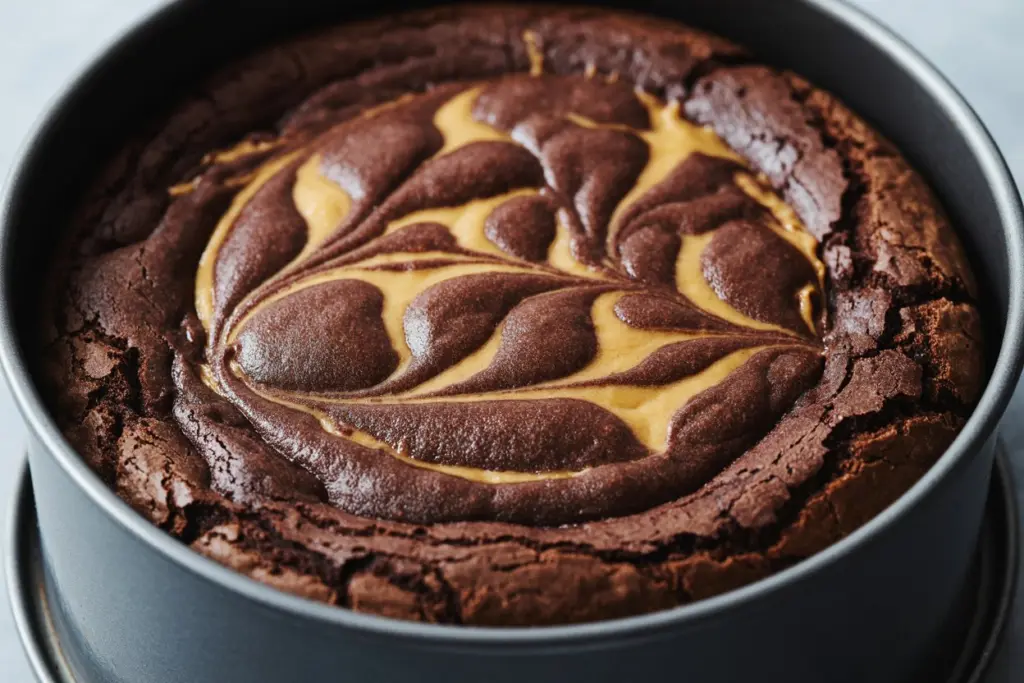 Easy Chocolate Flourless Cake Recipe 9 gluten-free peanut butter swirl chocolate flourless cake