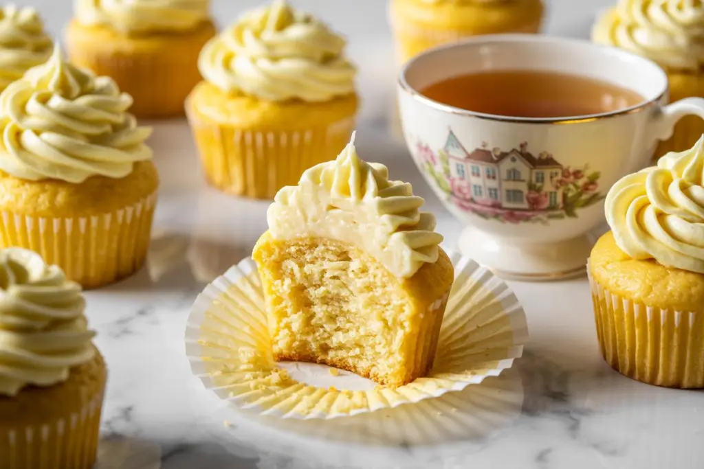 Serving Lemon Cupcakes