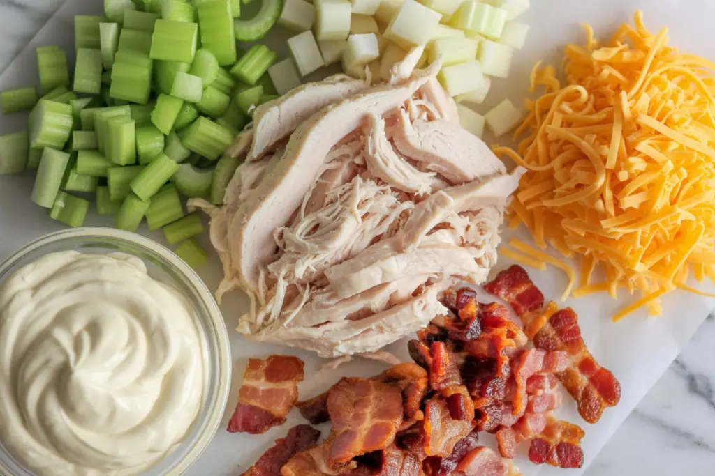 ingredients for million dollar chicken salad